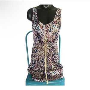 Banana Republic Women’s sleeveless button-front dress with tie waist Size 0